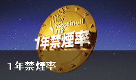 １年禁煙率